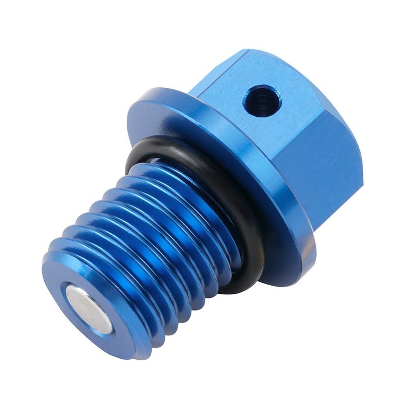 NICECNC Blue M12 x 1.5 Magnetic Oil Drain Plug Bolt Dirt/Street Bike Compatible with Honda XR650L 1993-2021, CR125 CR250 CR480 CR500 CR125R CR250R, CBR400R 500R 600RR CBR1000RR,See Fitment - Image 4
